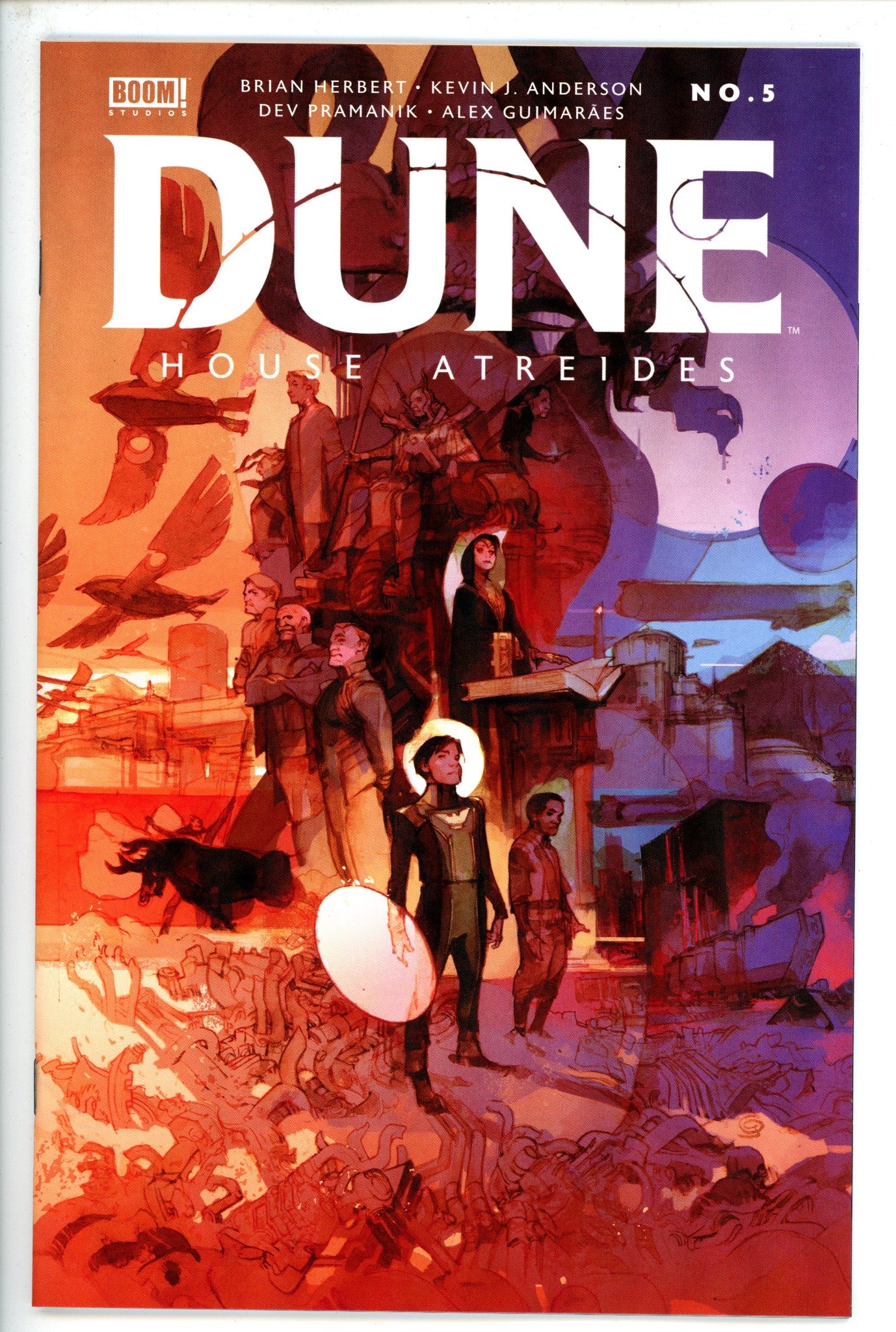 Dune House Atreides 5 Tocchini Variant-Boom-CaptCan Comics Inc