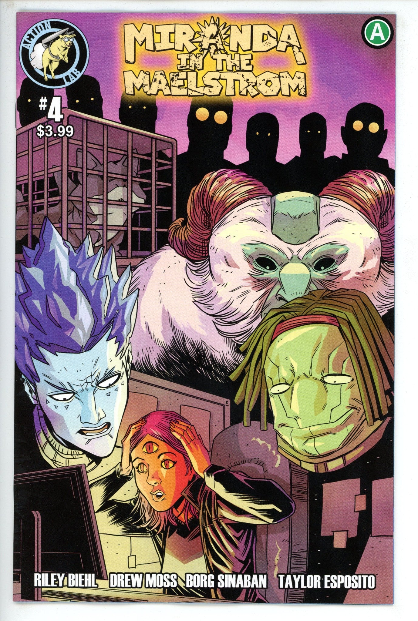Miranda in Maelstrom 4-Action Lab-CaptCan Comics Inc