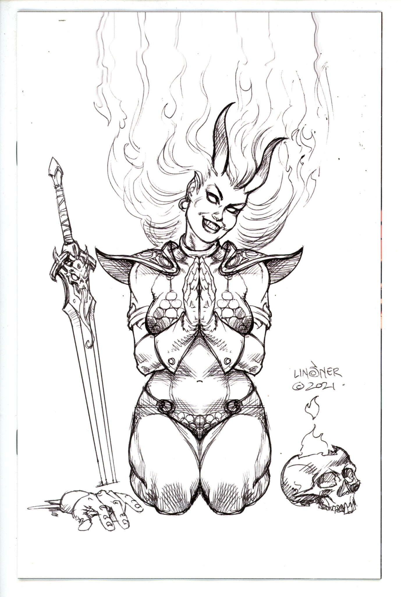 Hell Sonja 1 Lisner Virgin Variant (2022)