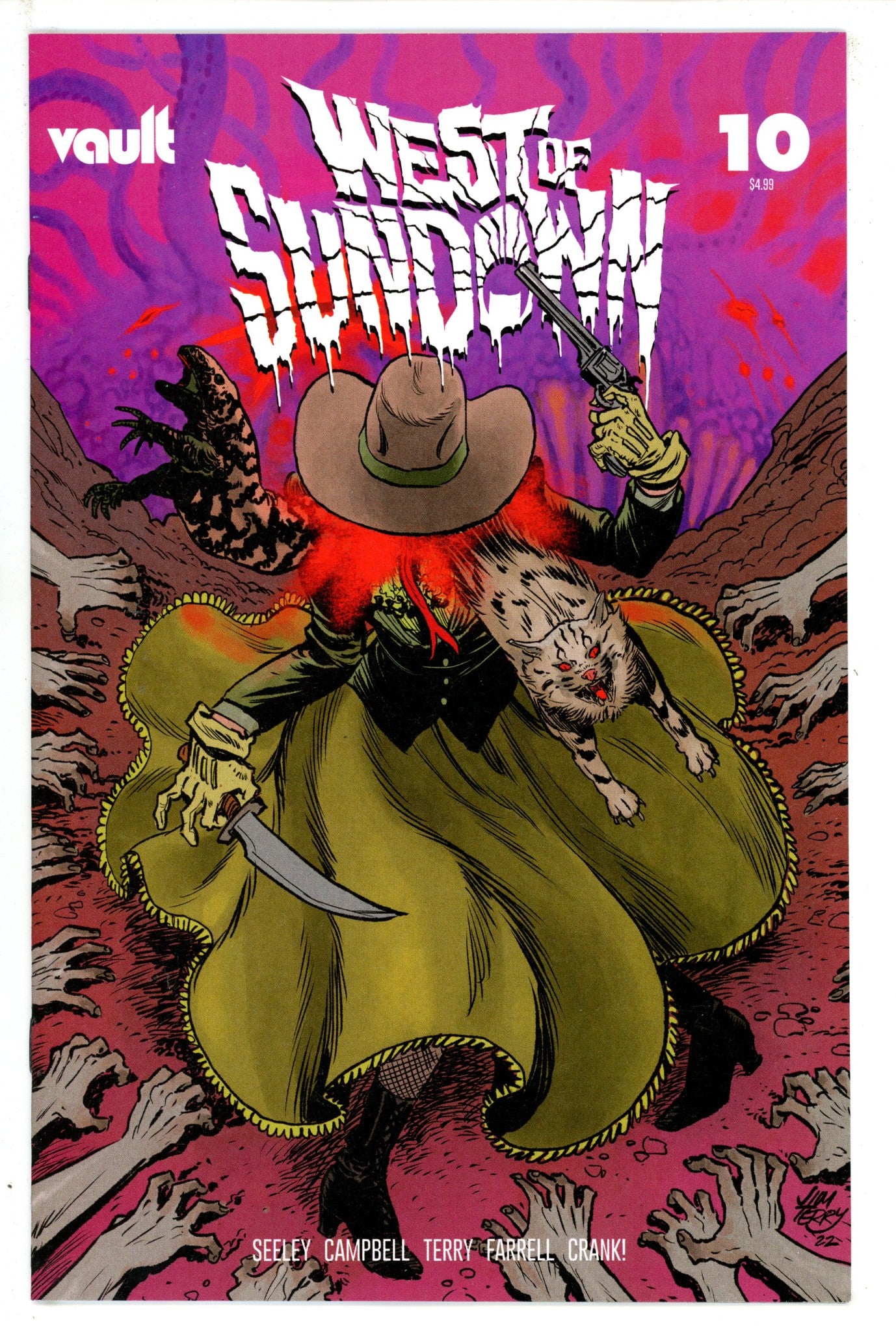 West Of Sundown 10 Terry Variant (2023)