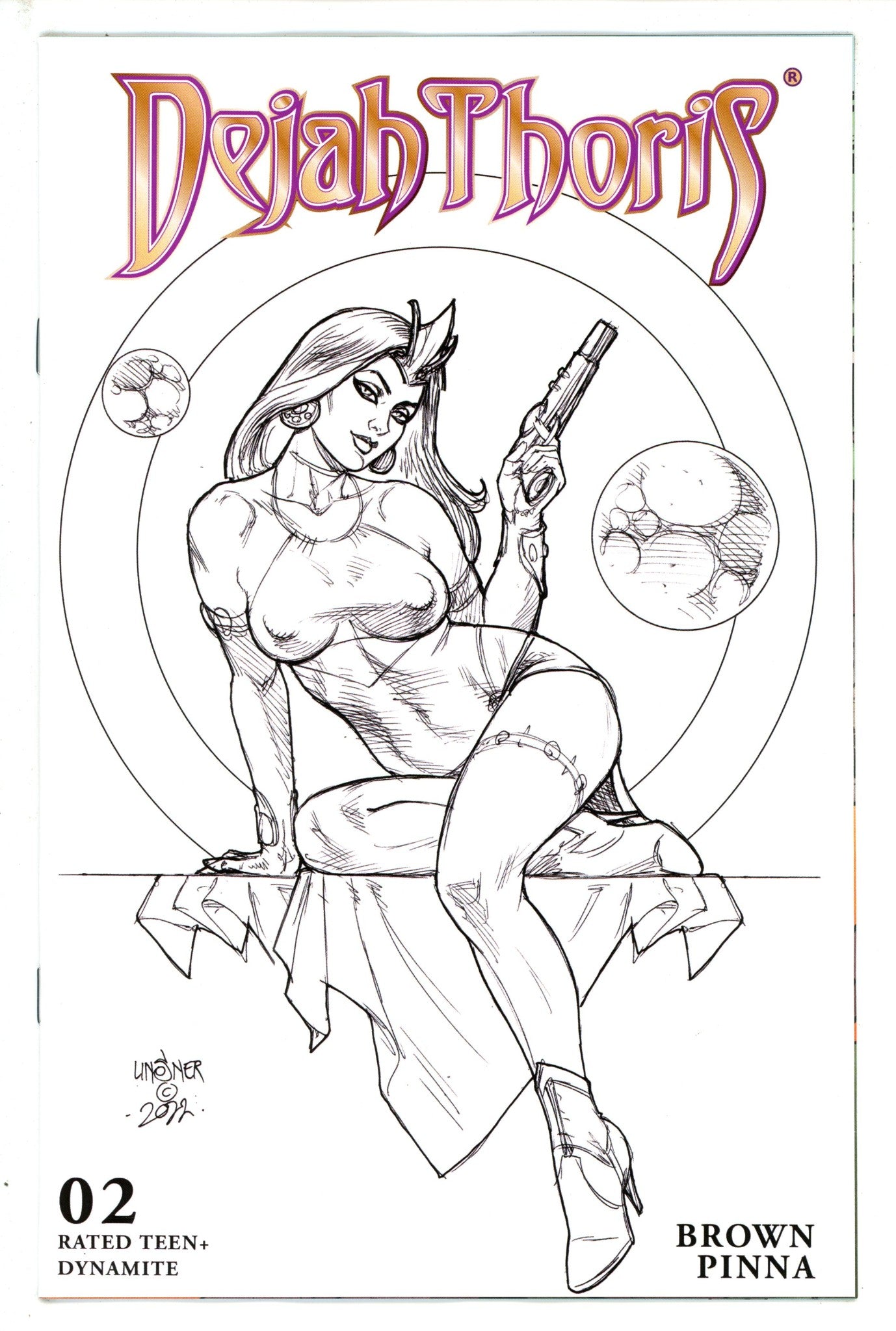 Dejah Thoris Vol 4 2 Linsner Incentive Variant (2023)