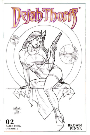 Dejah Thoris Vol 4 2 Linsner Incentive Variant (2023)