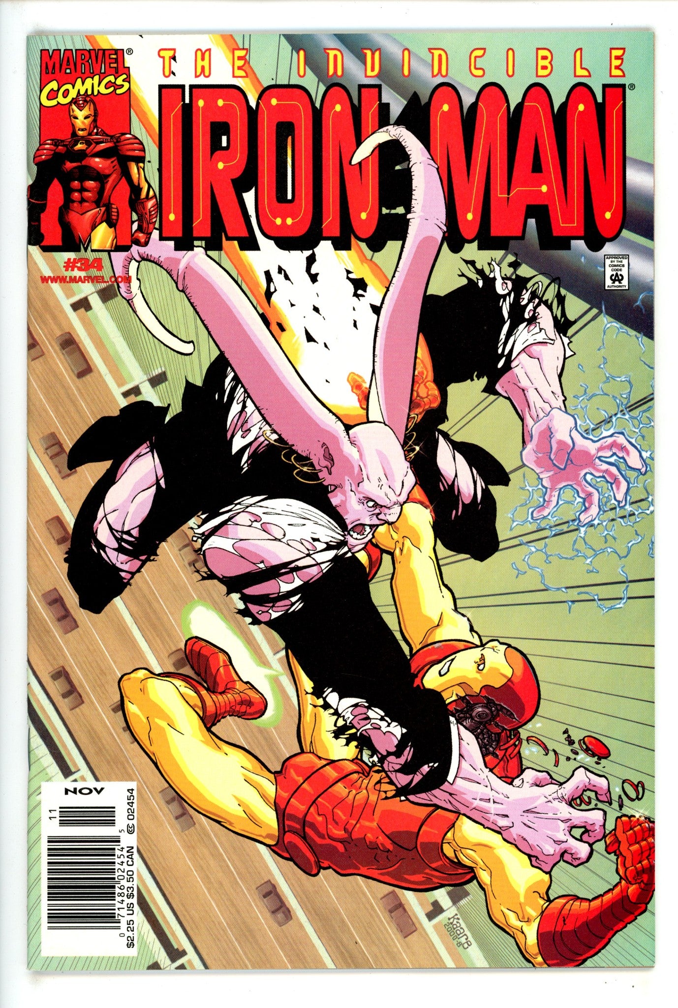 Iron Man Vol 3 34 Newsstand