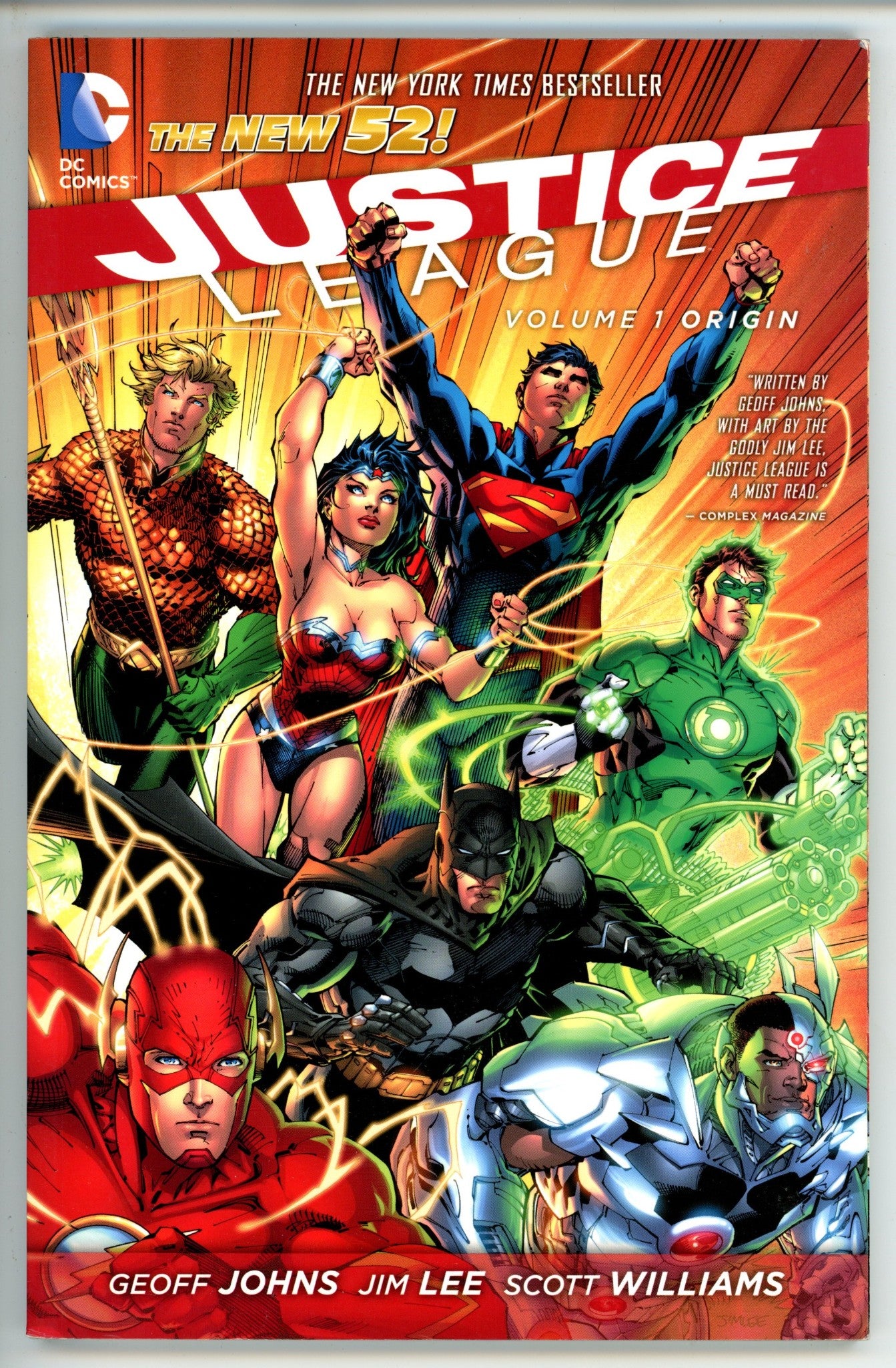 Justice League Vol 1 Origin TPB