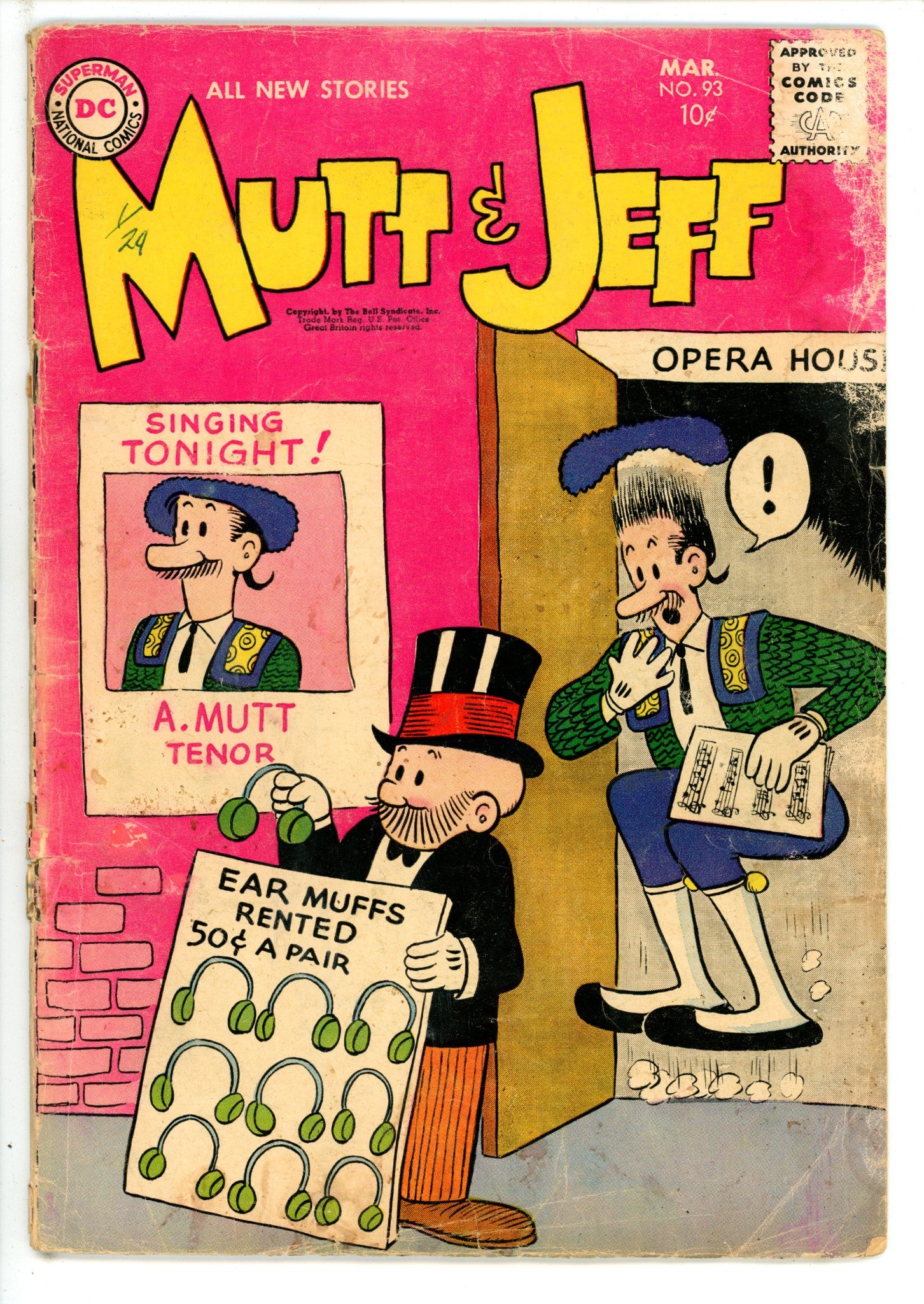 Mutt & Jeff 93 GD (1957)