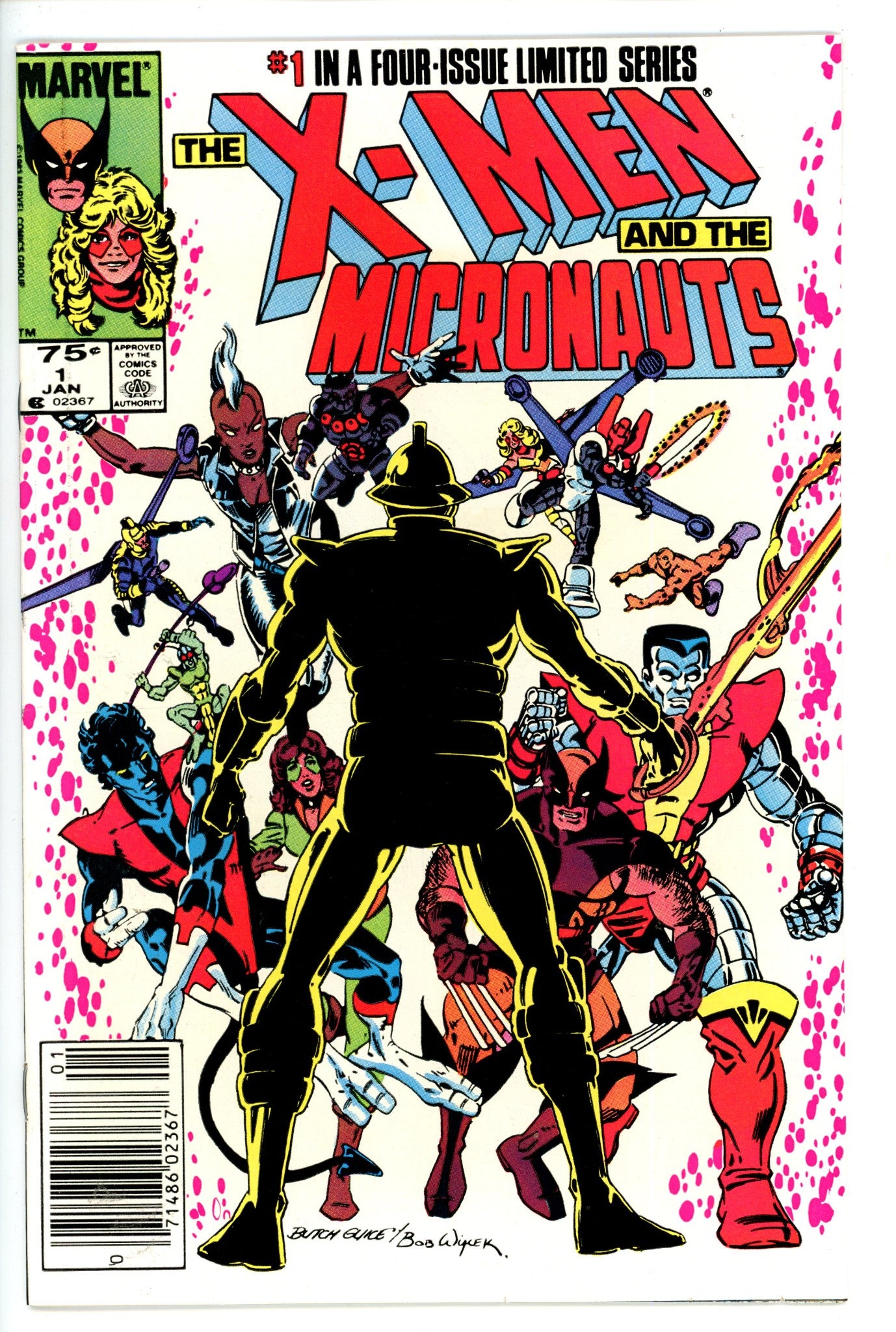 The X-Men and the Micronauts 1 Canadian NM-