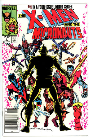 The X-Men and the Micronauts 1 Canadian NM-
