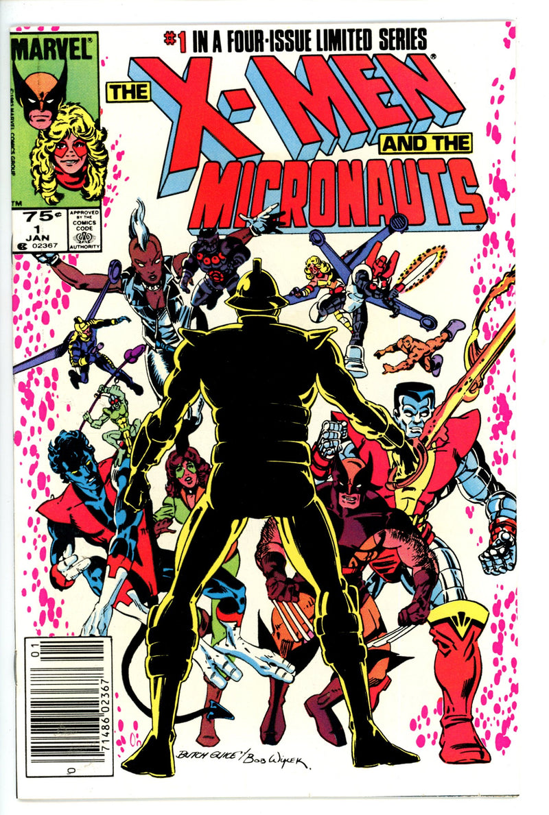 The X-Men and the Micronauts 1 Canadian NM-
