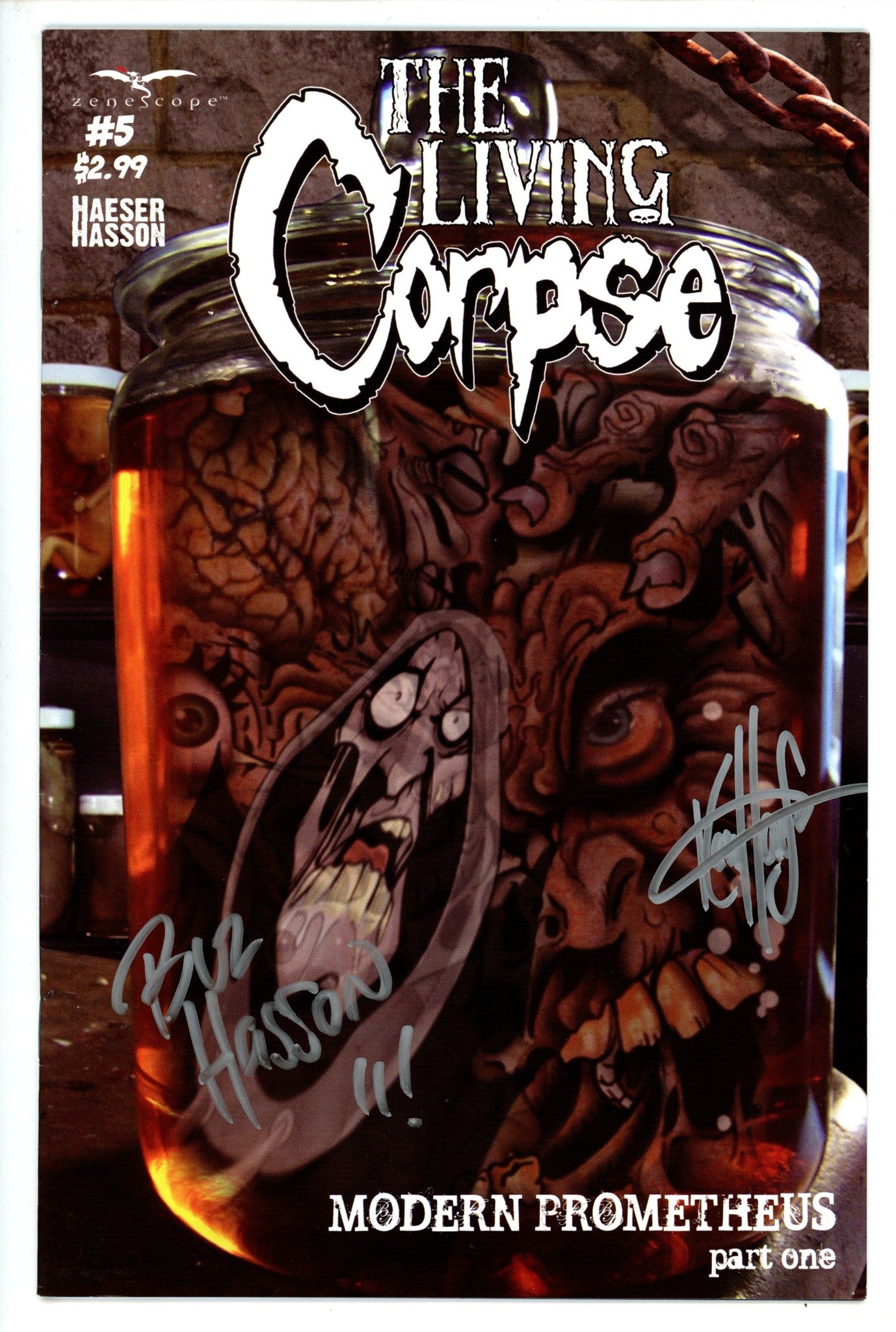 Living Corpse 5 Signed Haeser, Hasson