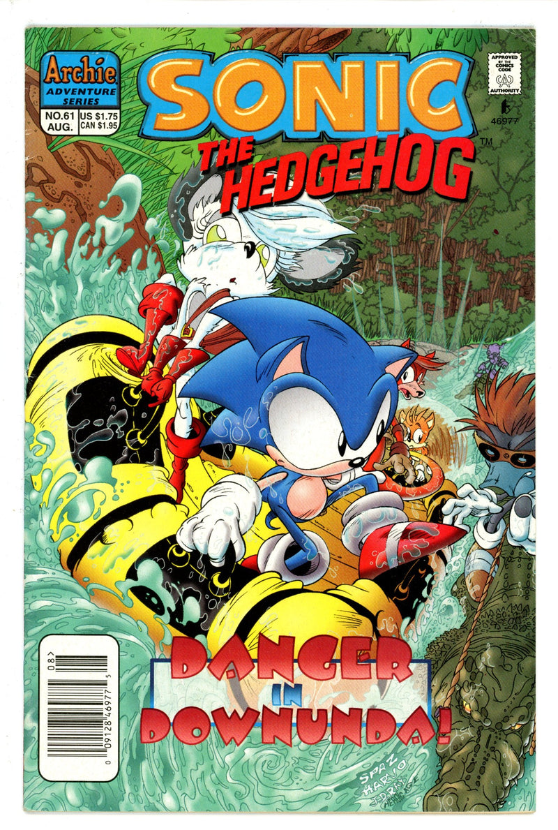 Sonic the Hedgehog Vol 2 61 Newsstand FN