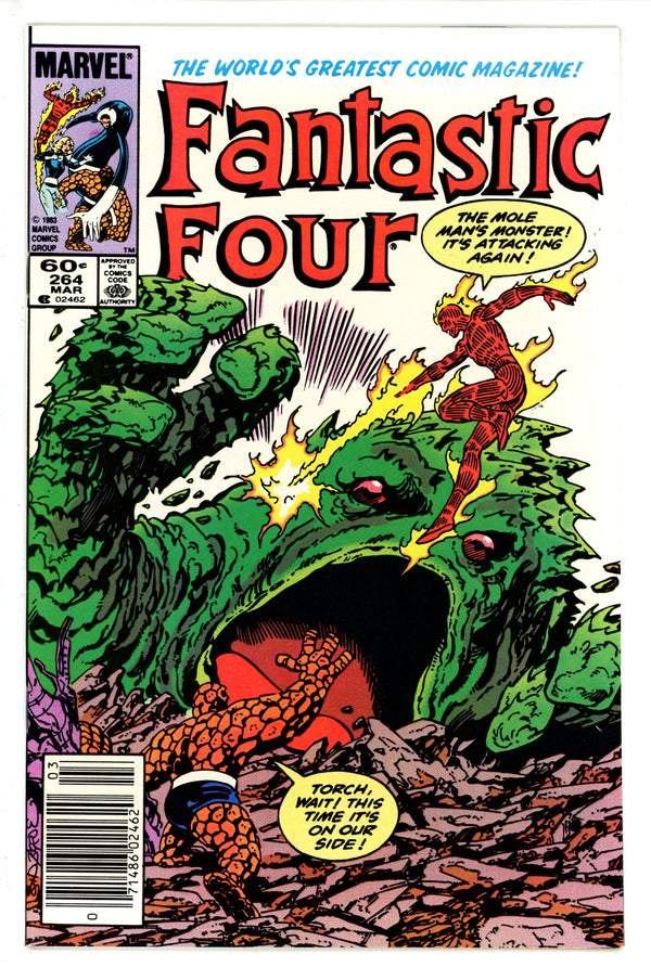 Fantastic Four Vol 1 264 Newsstand VF/NM