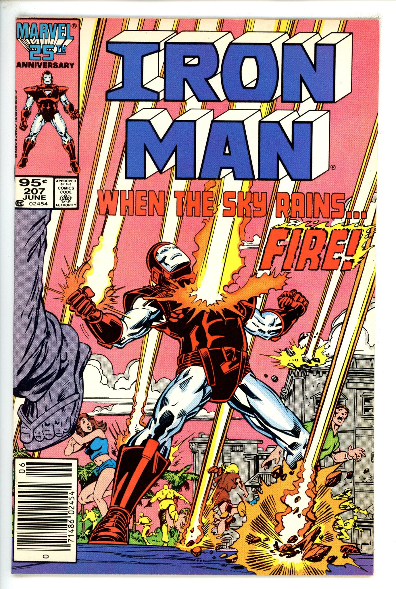 Iron Man Vol 1 207 Canadian VF-
