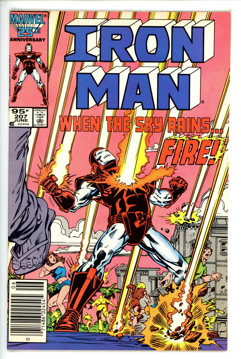 Iron Man Vol 1 207 Canadian VF-