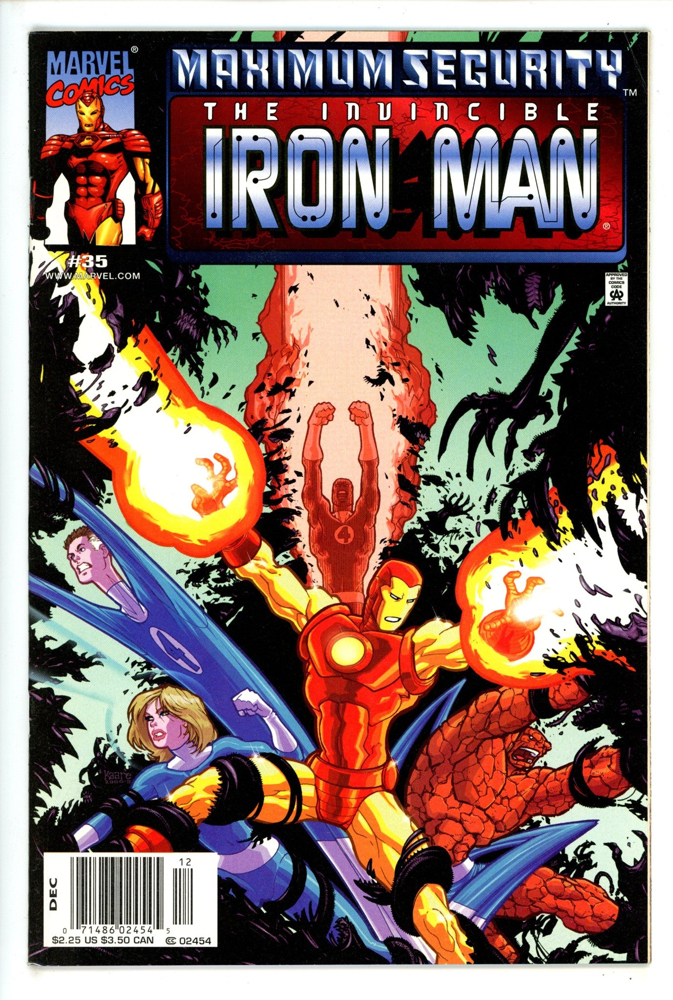 Iron Man Vol 3 35 Newsstand
