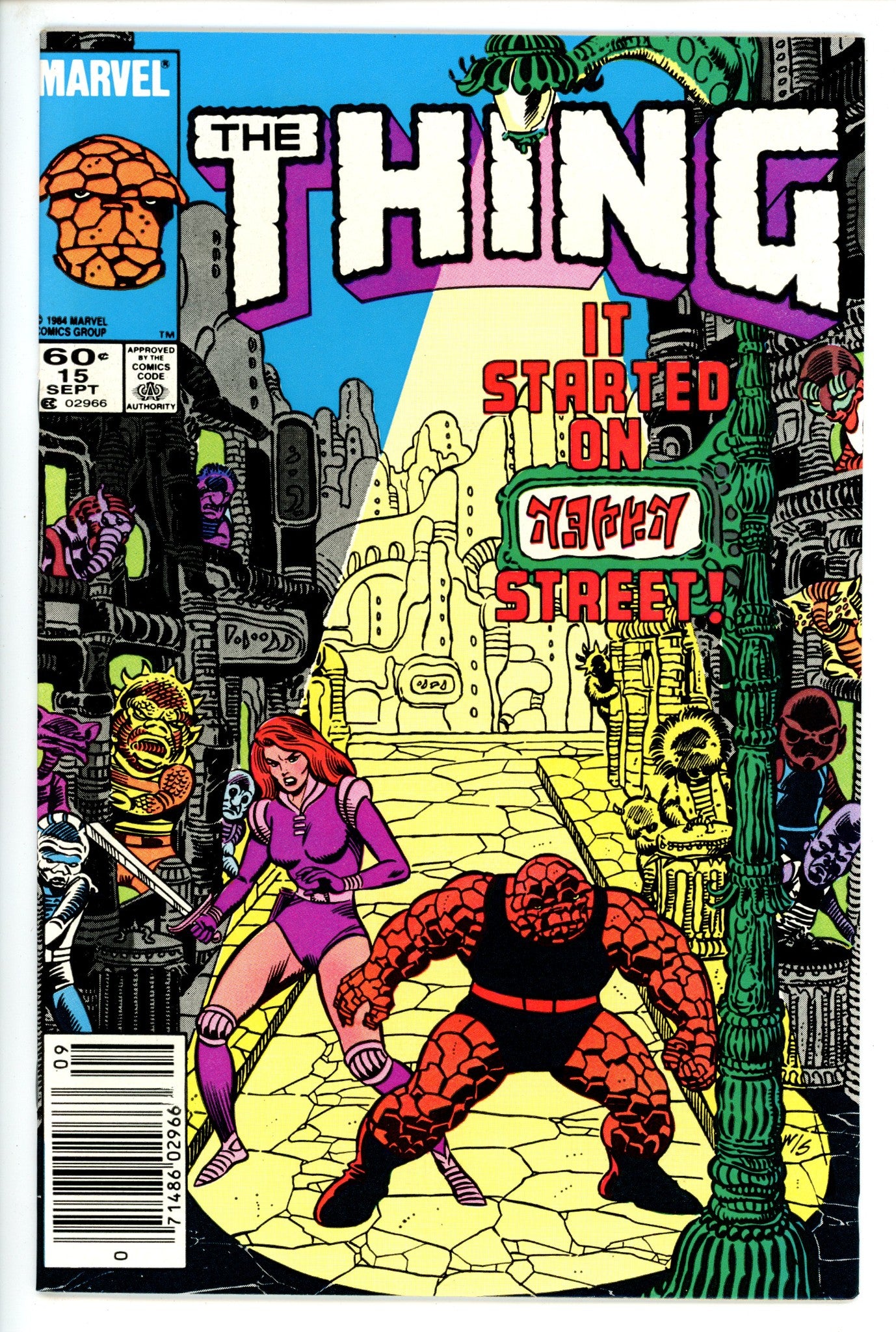 The Thing Vol 1 15 Newsstand
