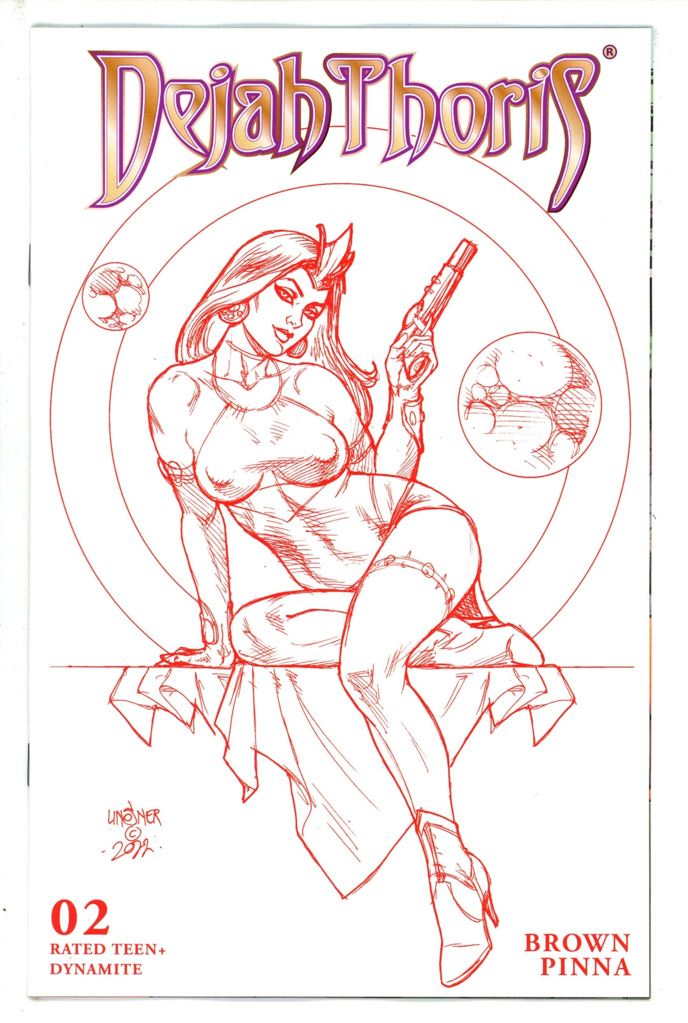Dejah Thoris Vol 4 2 Linsner Incentive Variant (2023)
