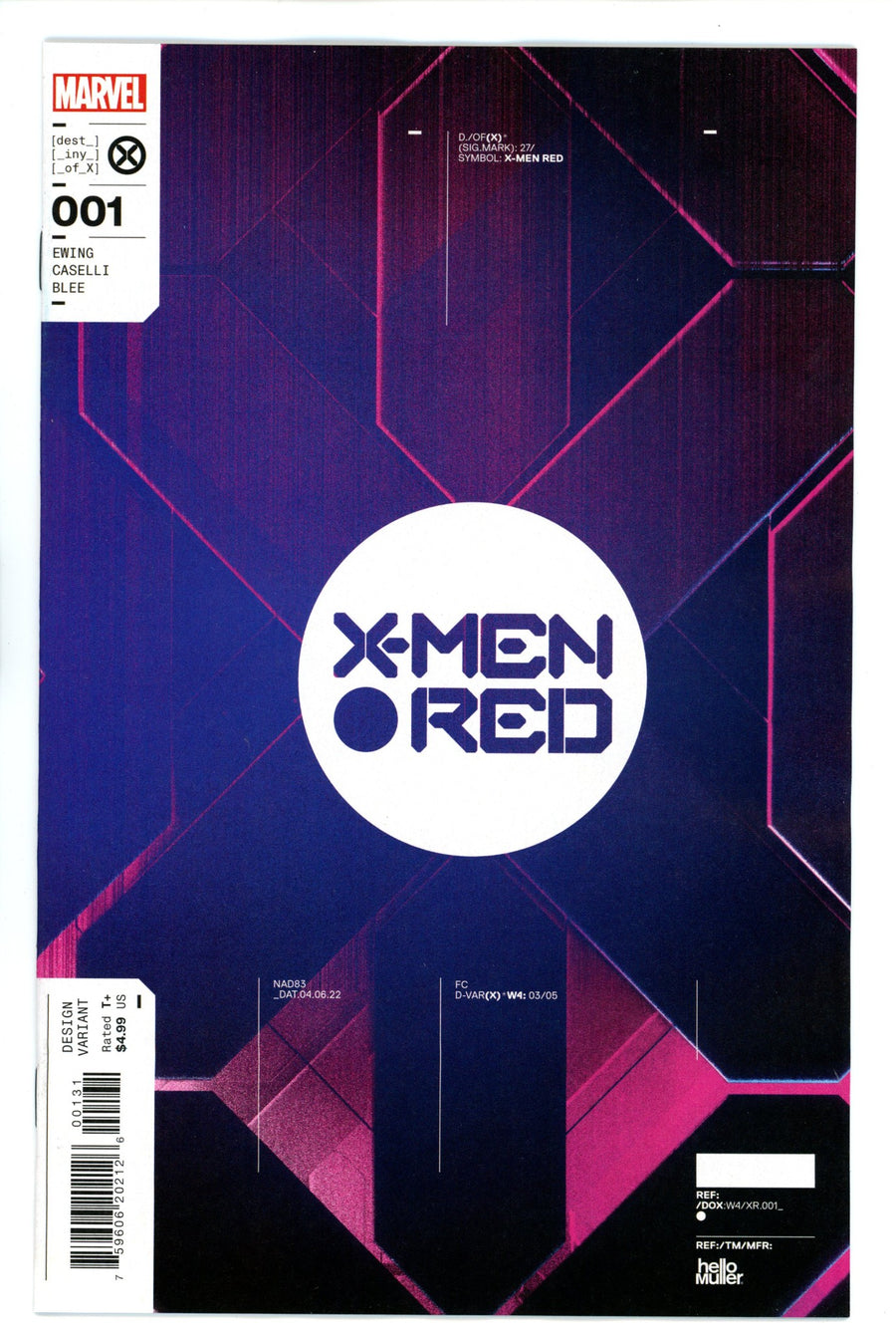 X-Men Red 1 Muller Variant (2022)
