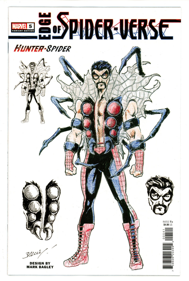 Edge of Spider-Verse Vol 2 5 Bagley Design Variant