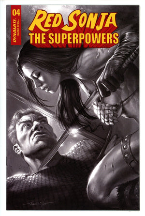 Red Sonja and the Superpowers 4 Parrillo Variant