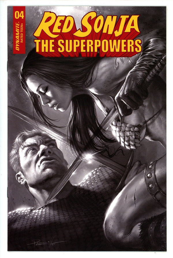 Red Sonja and the Superpowers 4 Parrillo Variant