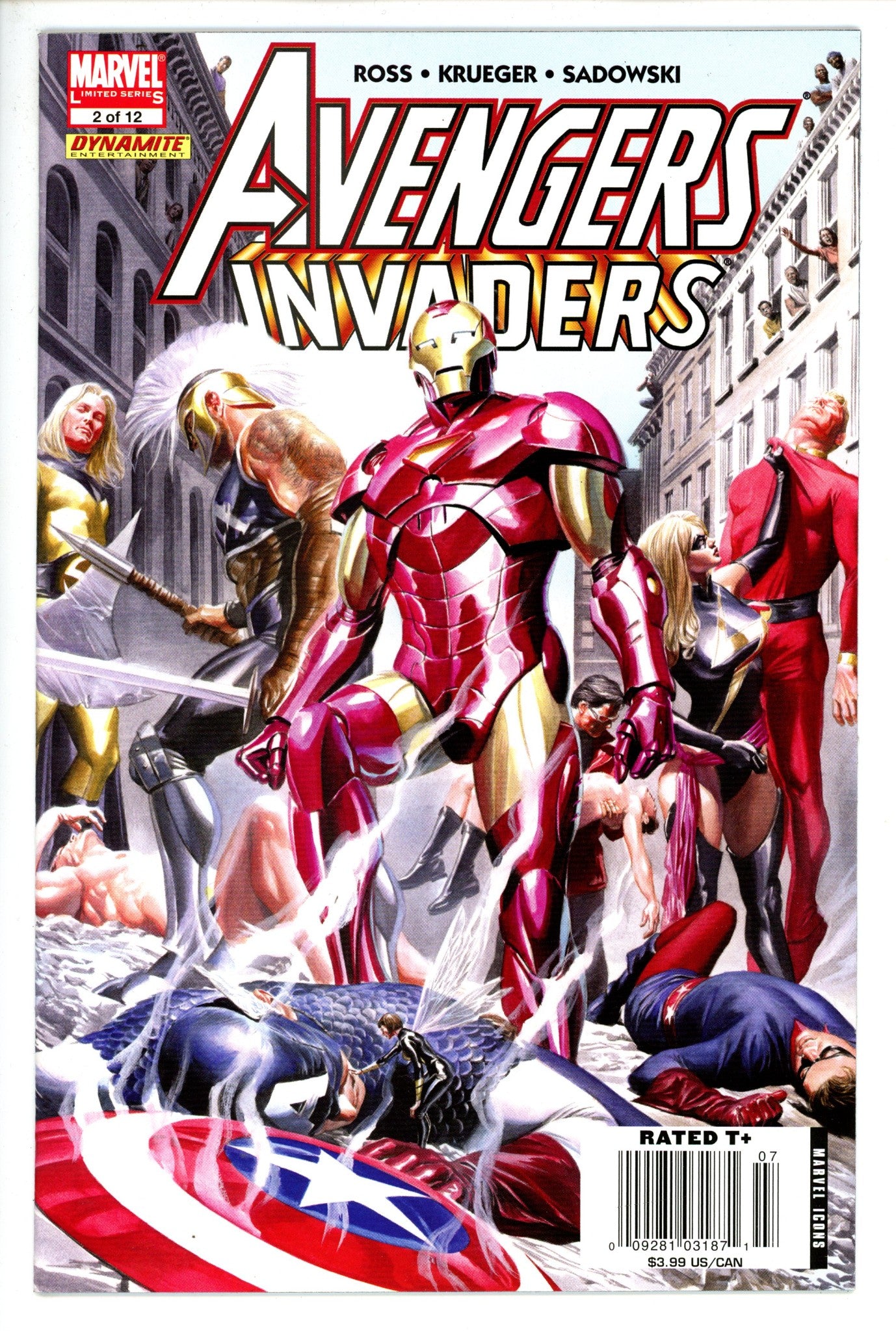 Avengers/Invaders 2 Newsstand NM-