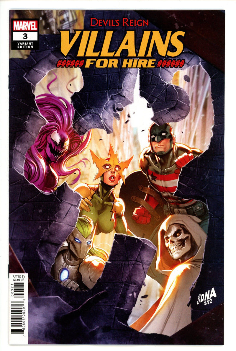 Devils Reign Villains for Hire 3 Nakayama Variant (2022)