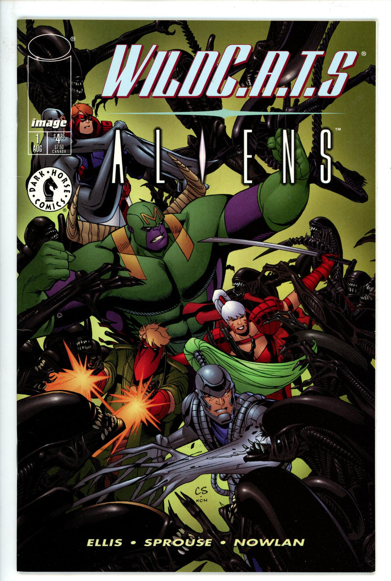 WildC.A.T.S / Aliens 1 Sprouse Variant VF+