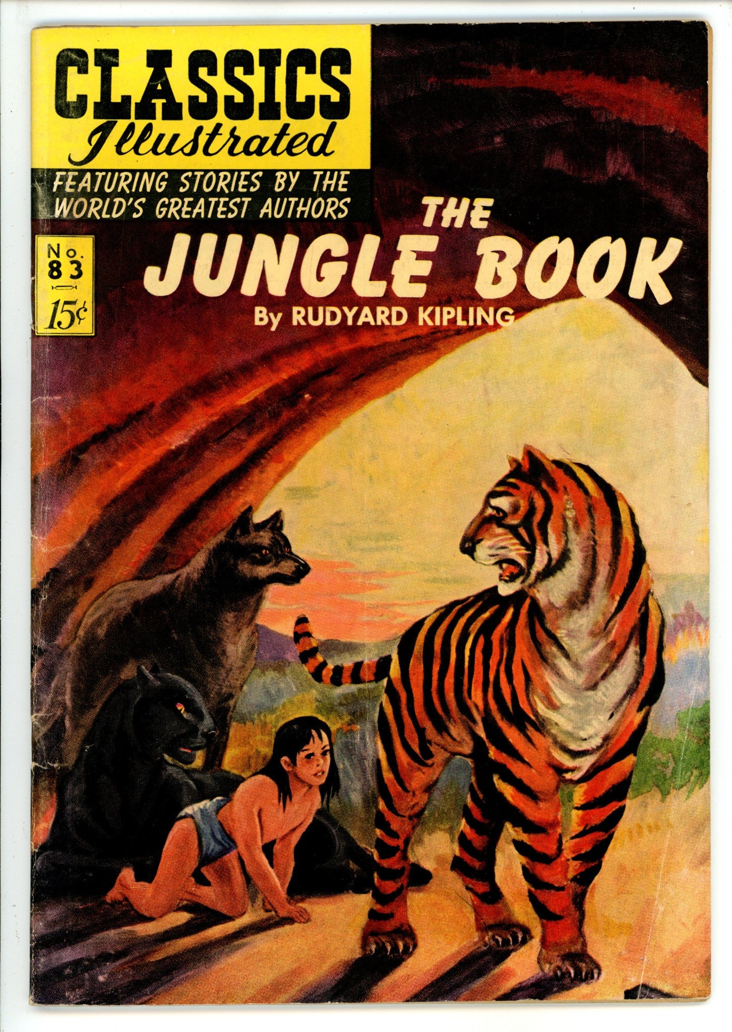 Classics Illustrated The Jungle Book 83 HRN 85 VG+