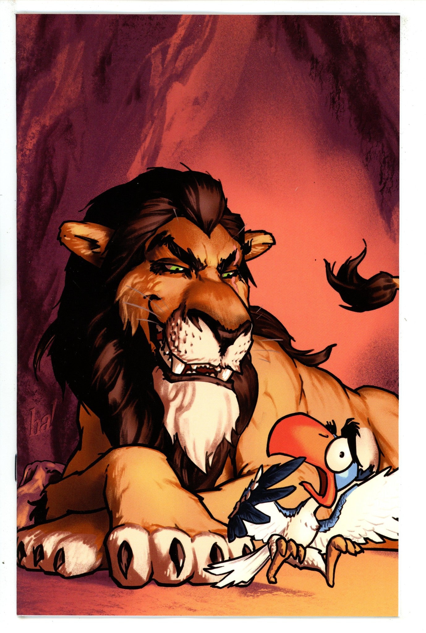 Disney Villains Scar 1 Ha Virgin Incentive Variant NM (2023)