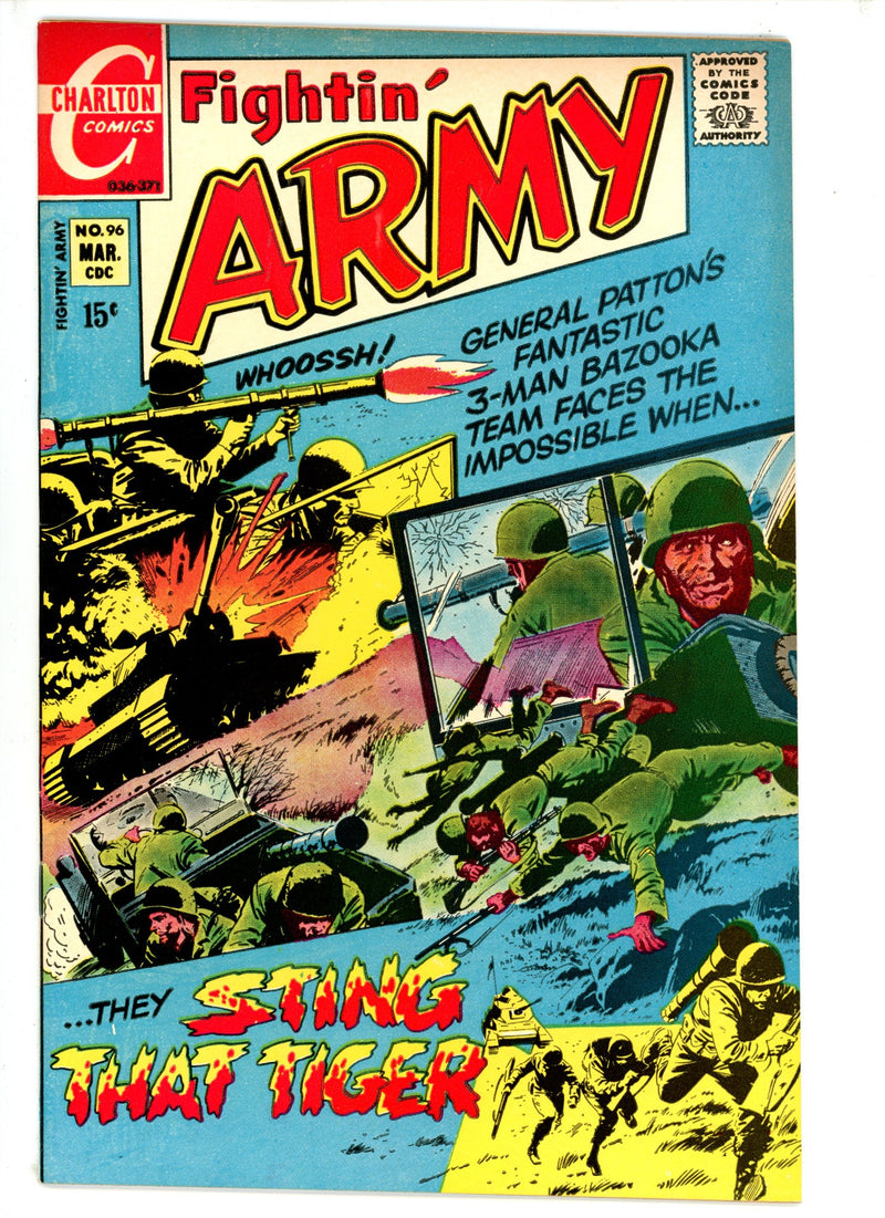 Fightin' Army 96 VF+ (1971)