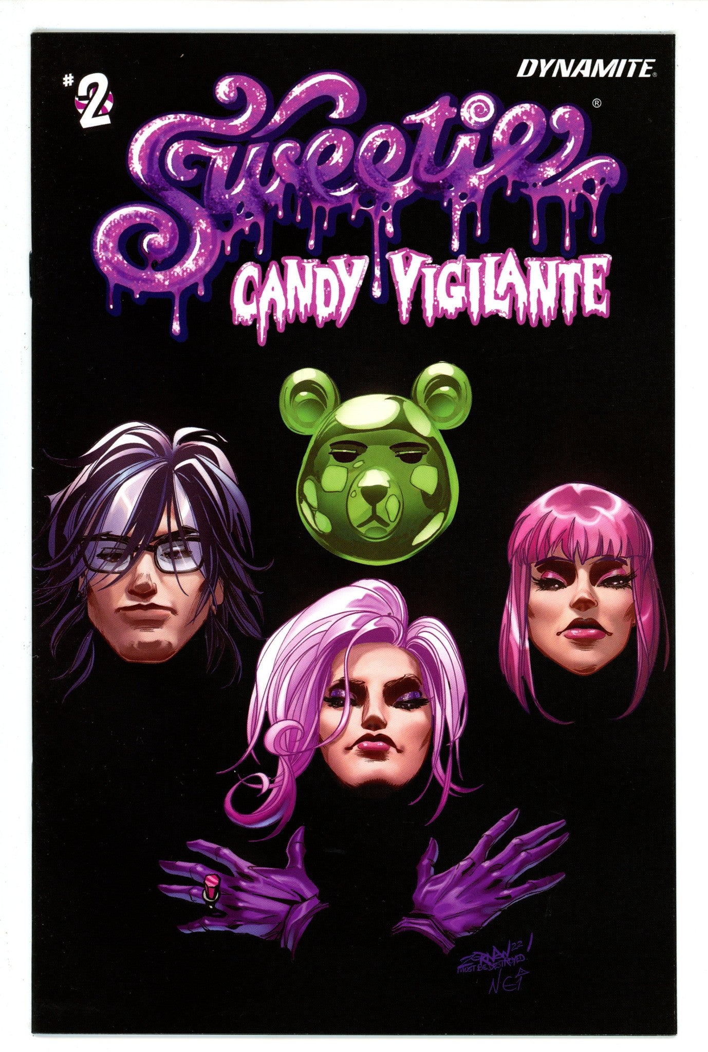 Sweetie Candy Vigilante 2 Rock Album Homage Variant