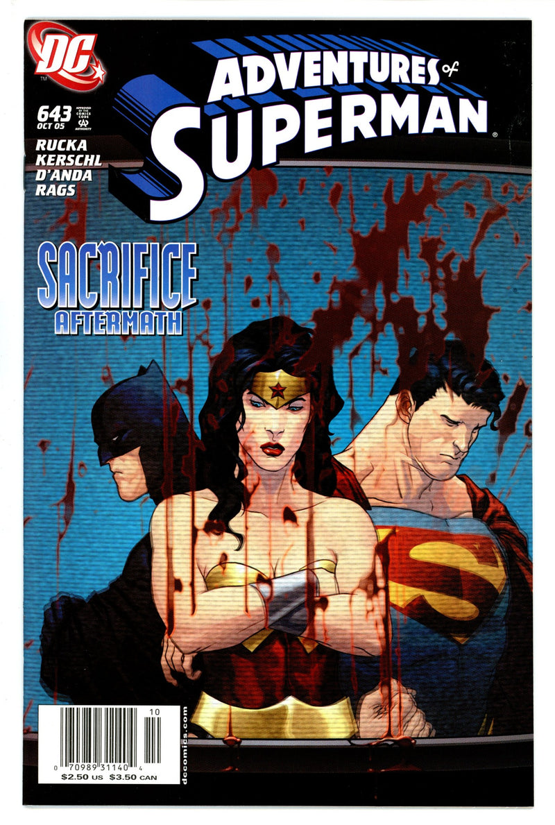 Adventures of Superman 643 Newsstand VF/NM