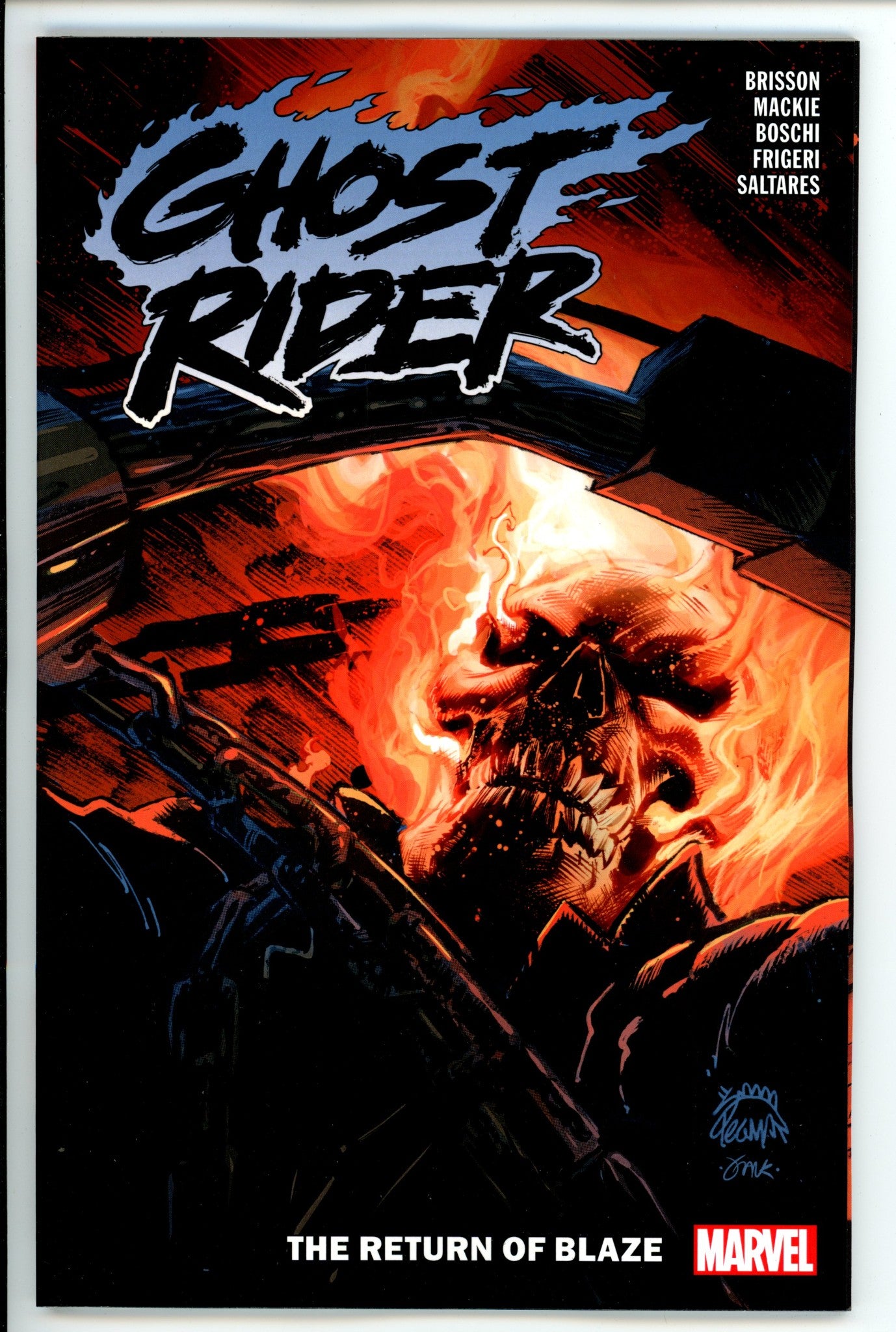 Ghost Rider TPB Return of Blaze