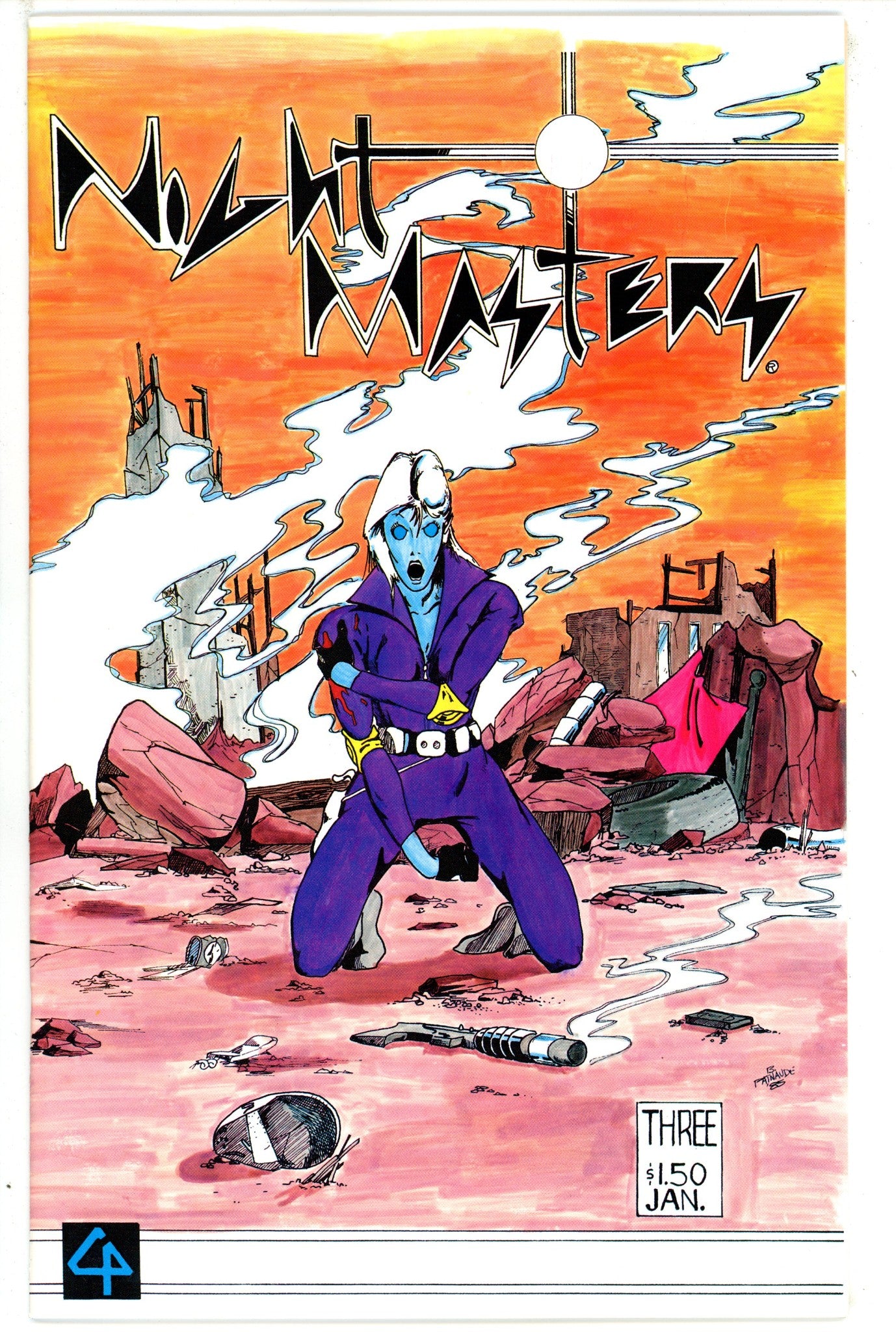 Night Masters 3 VF+ (1986)
