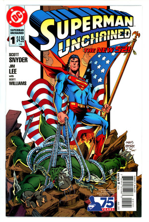 Superman Unchained 1 Jurgens Variant NM