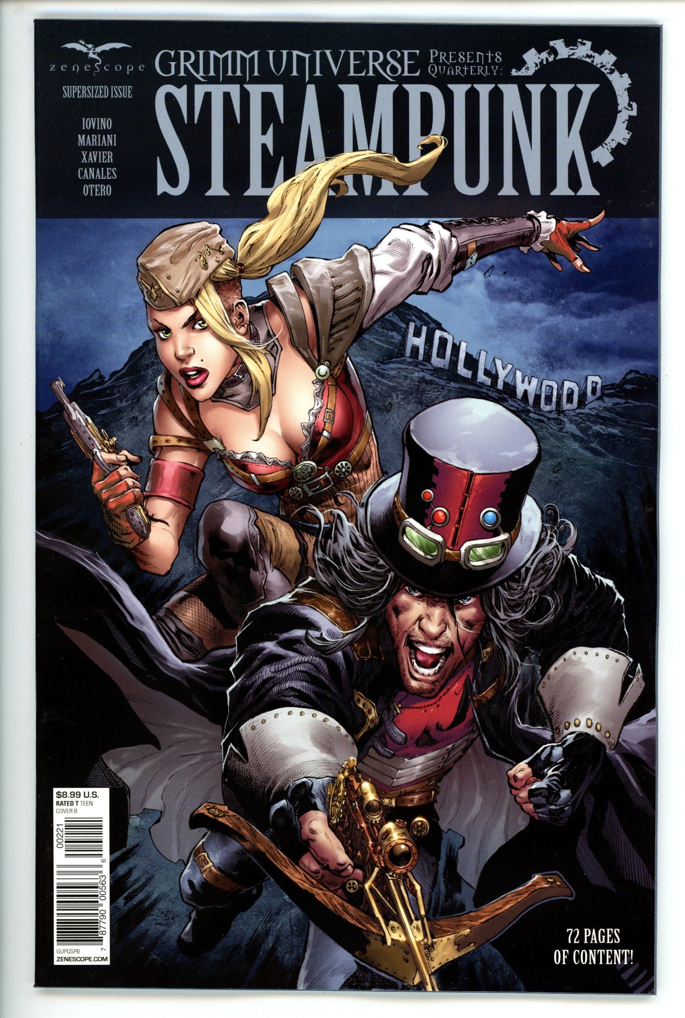 Grimm Universe Presents Quarterly Steampunk 1 Diaz Variant (2021)
