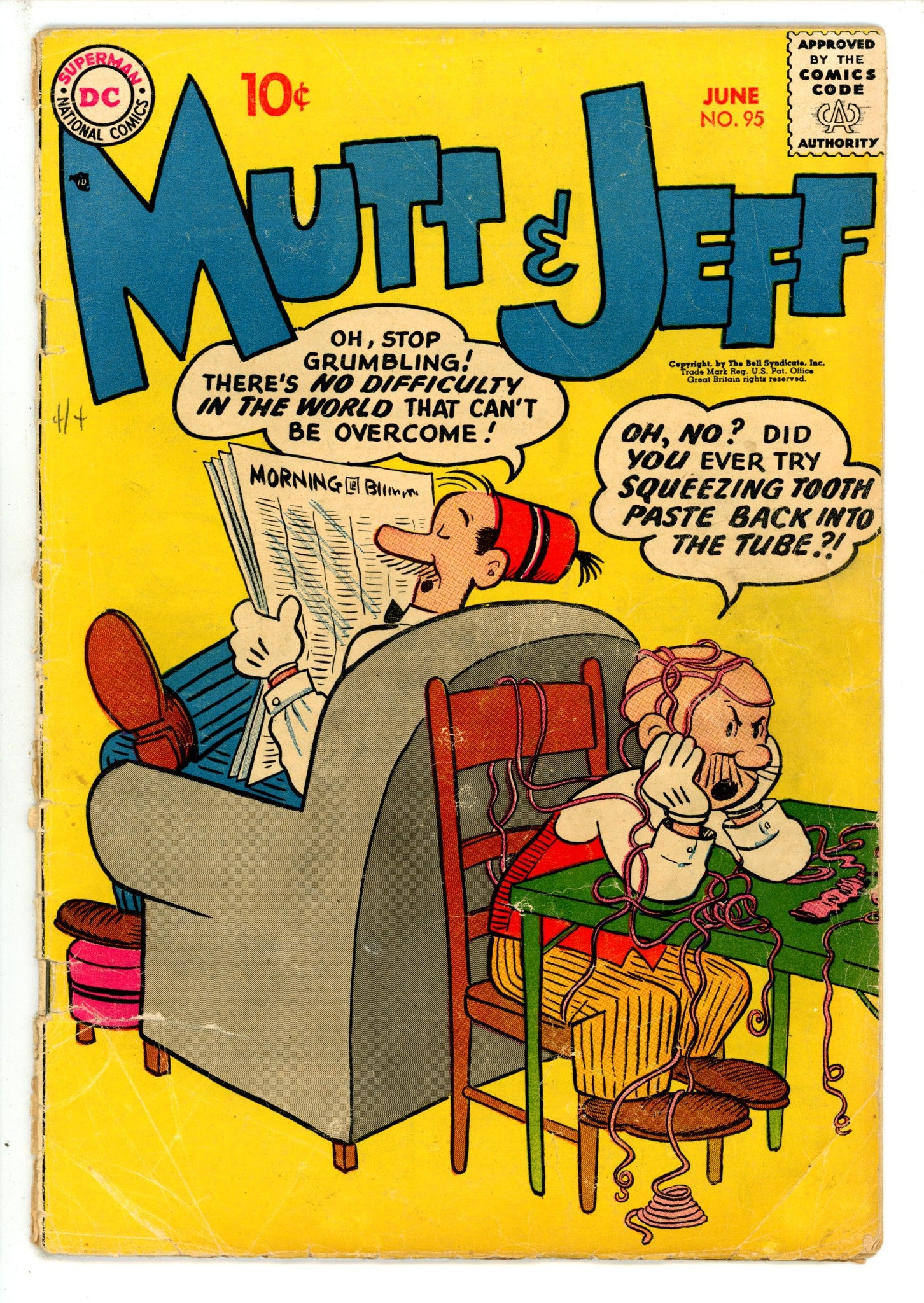 Mutt & Jeff 95 GD- (1957)