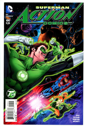 Action Comics Vol 2 44 Green Lantern Variant