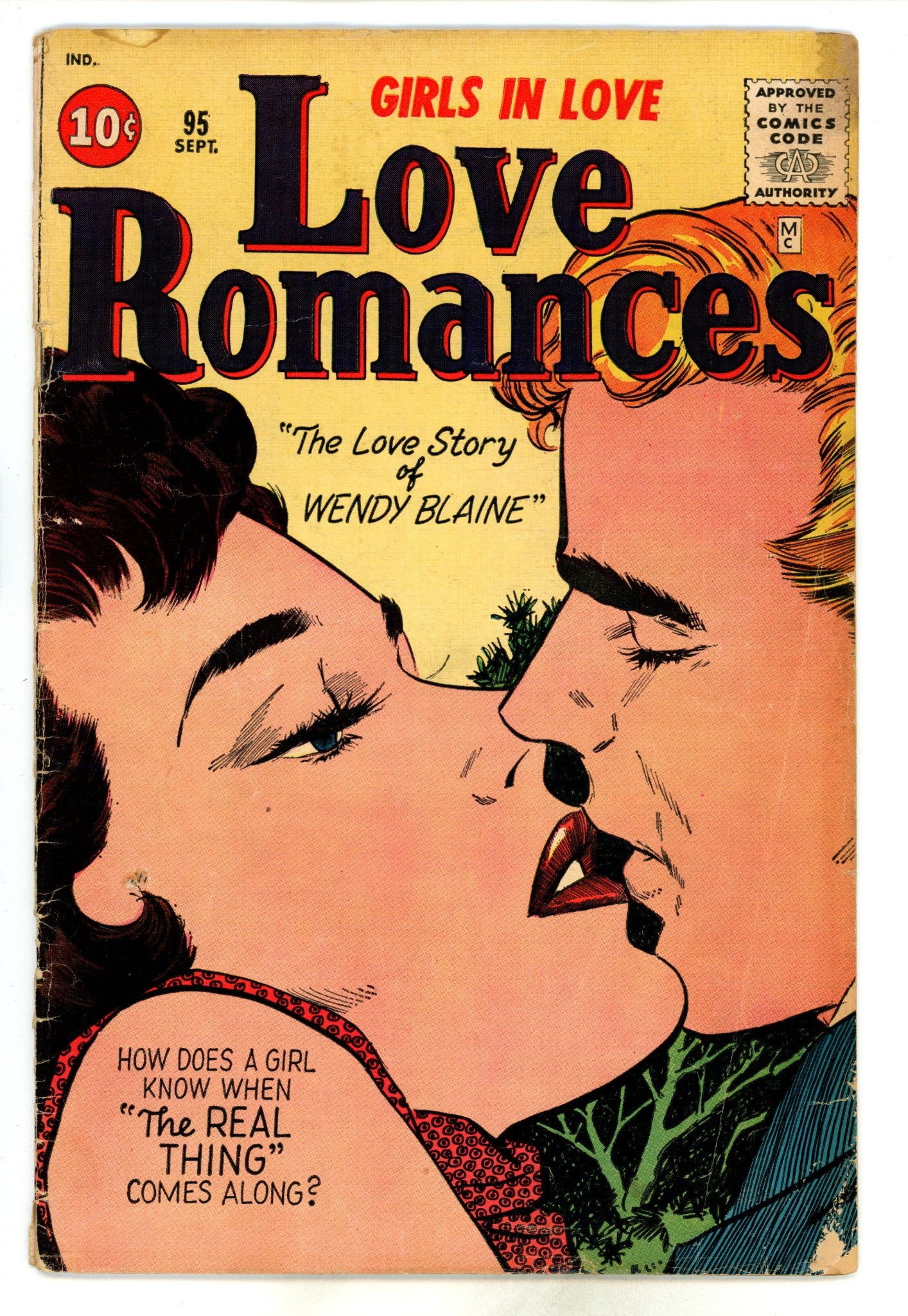 Love Romances Vol 1 95 GD+