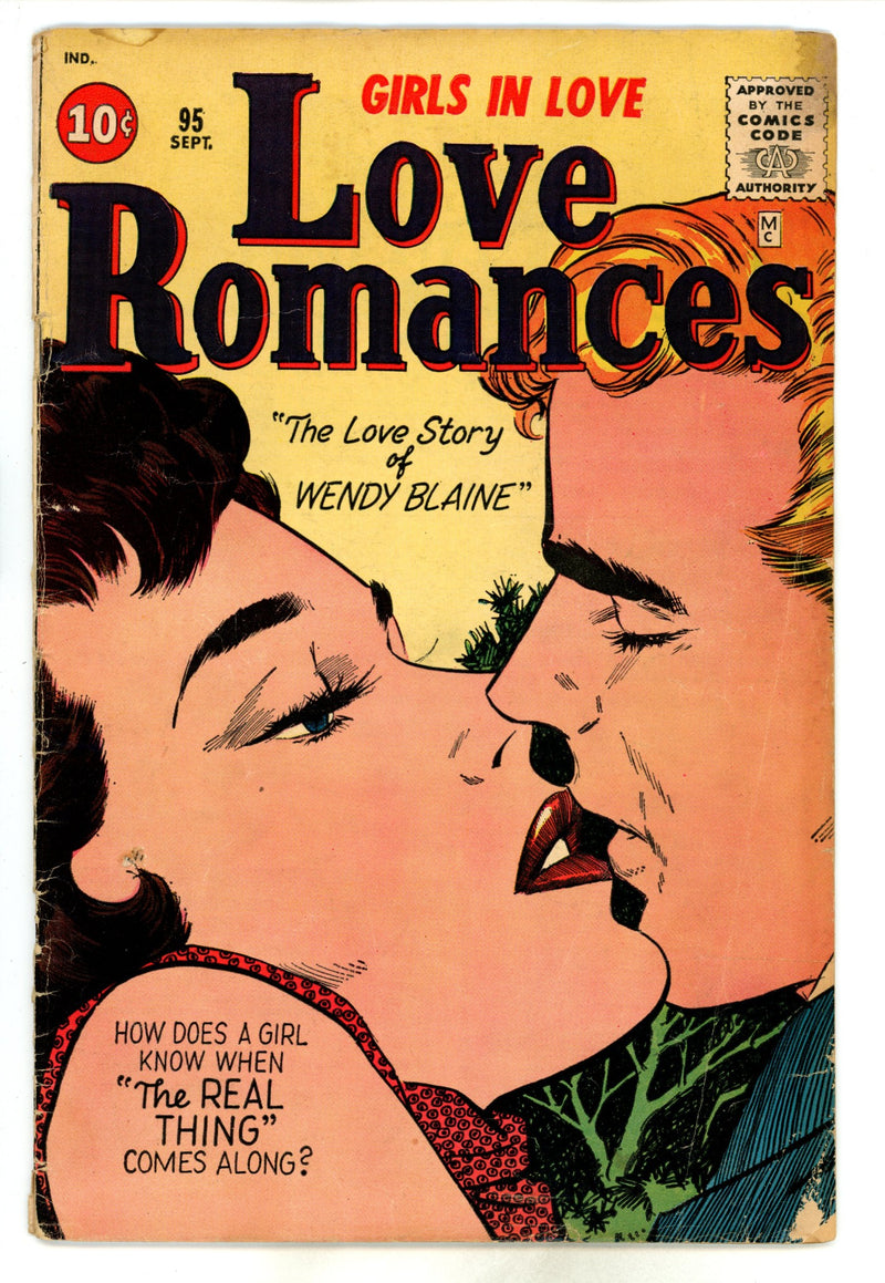 Love Romances Vol 1 95 GD+