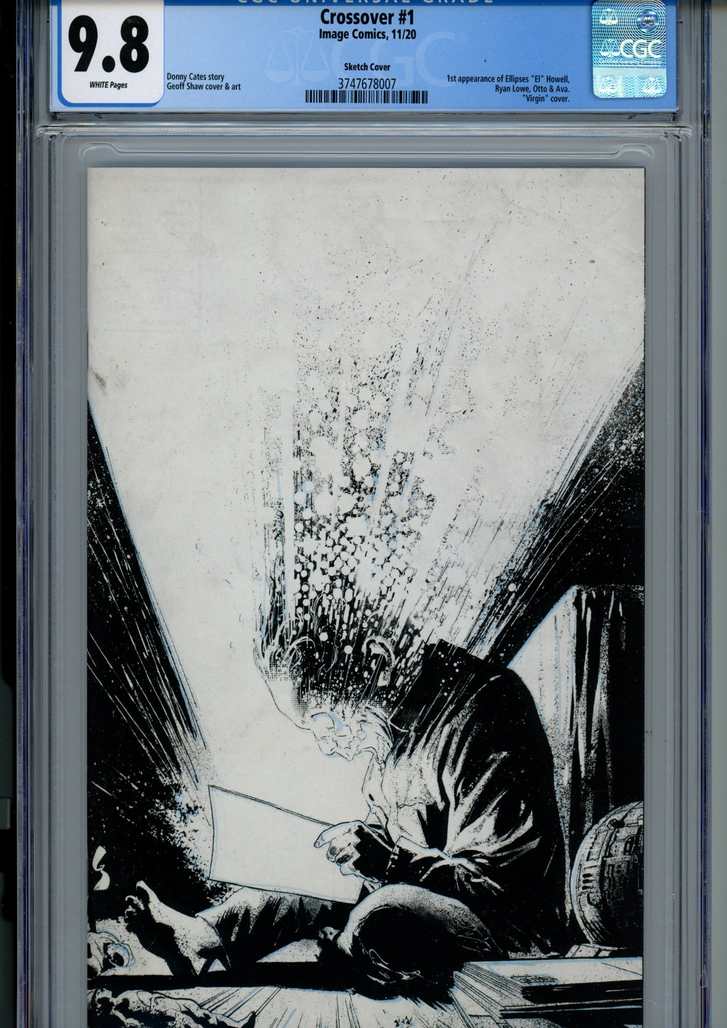 Crossover 1 Shaw Variant CGC 9.8-Image-CaptCan Comics Inc