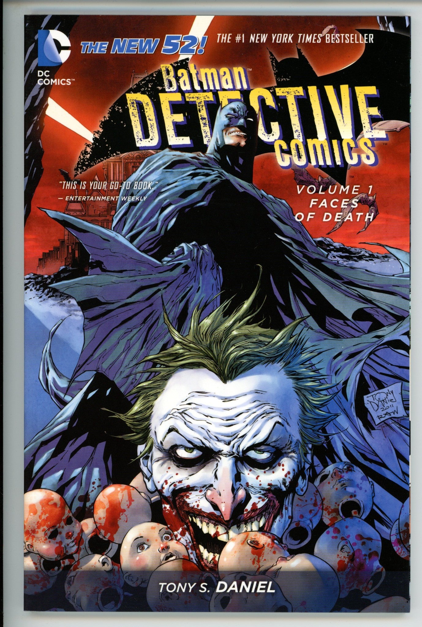 Detective Comics New 52 Faces of Death Vol 1 TPB