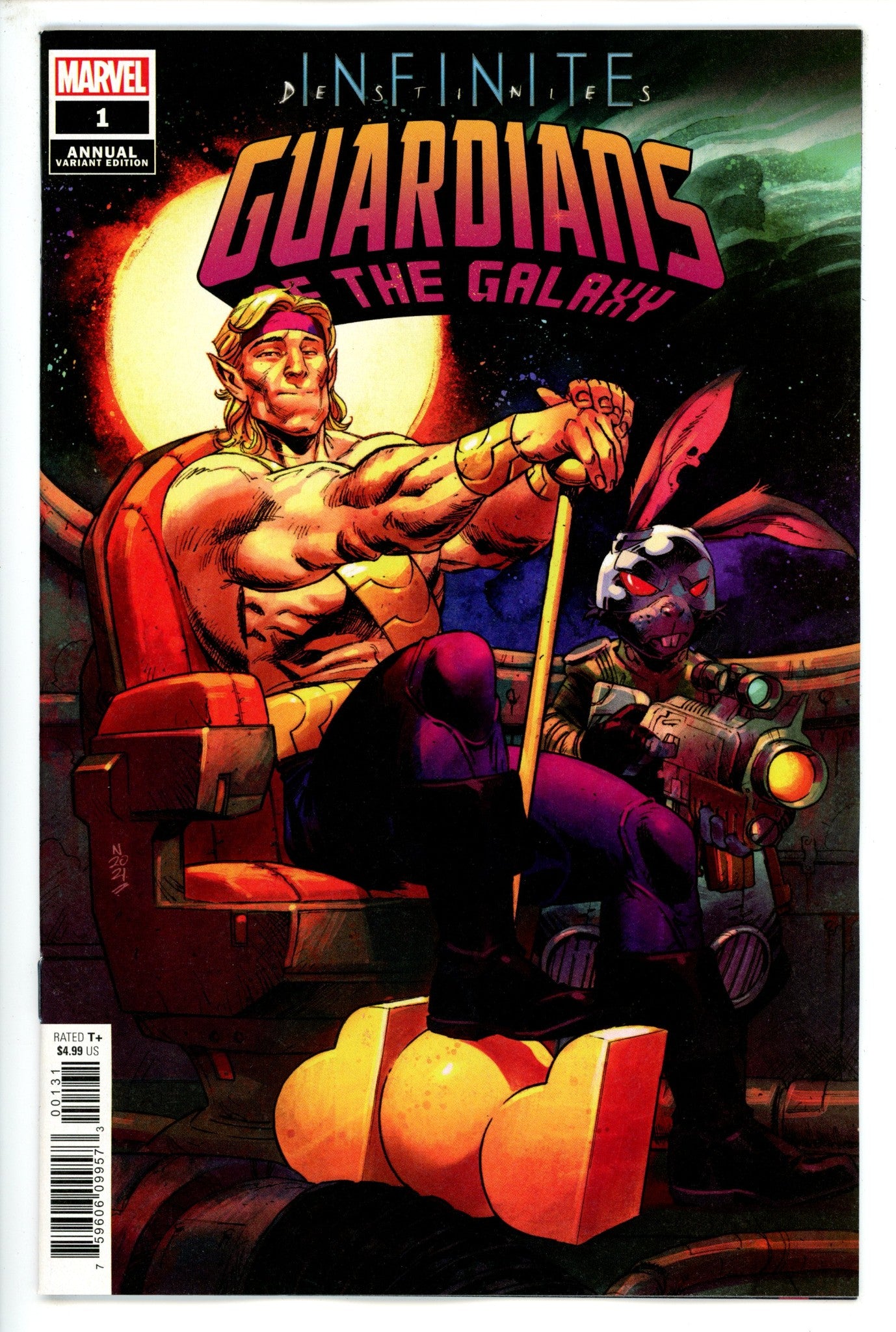 Guardians of the Galaxy Vol 6 Annual 1 Klein Variant NM+