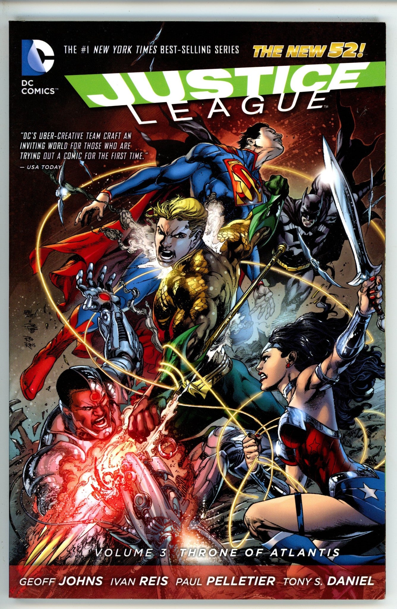 Justice League Vol 3 The Throne of Atlantis TPB