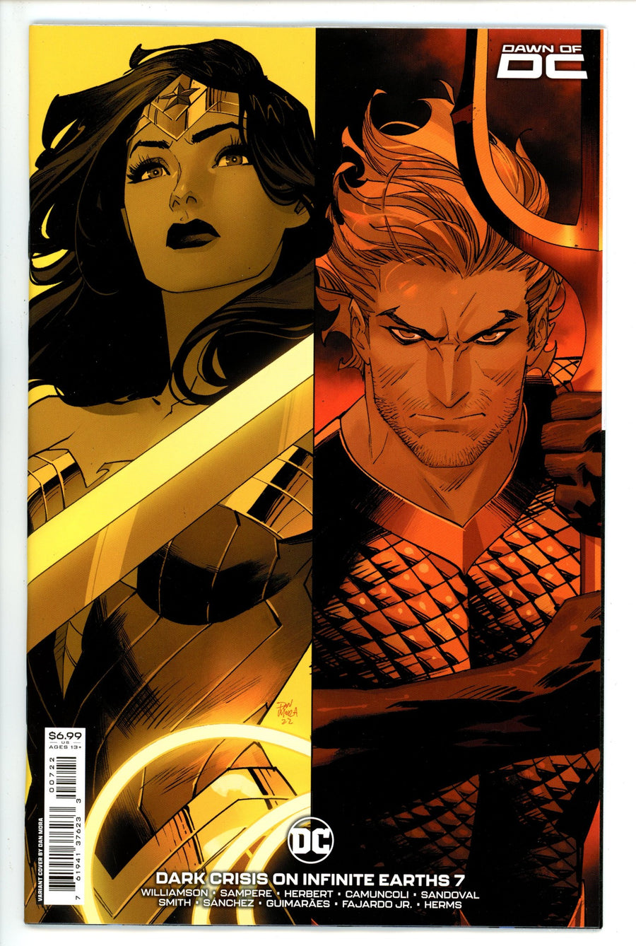 Dark Crisis on Infinite Earths 7 Mora Dawn of DC 3 Variant (2022)
