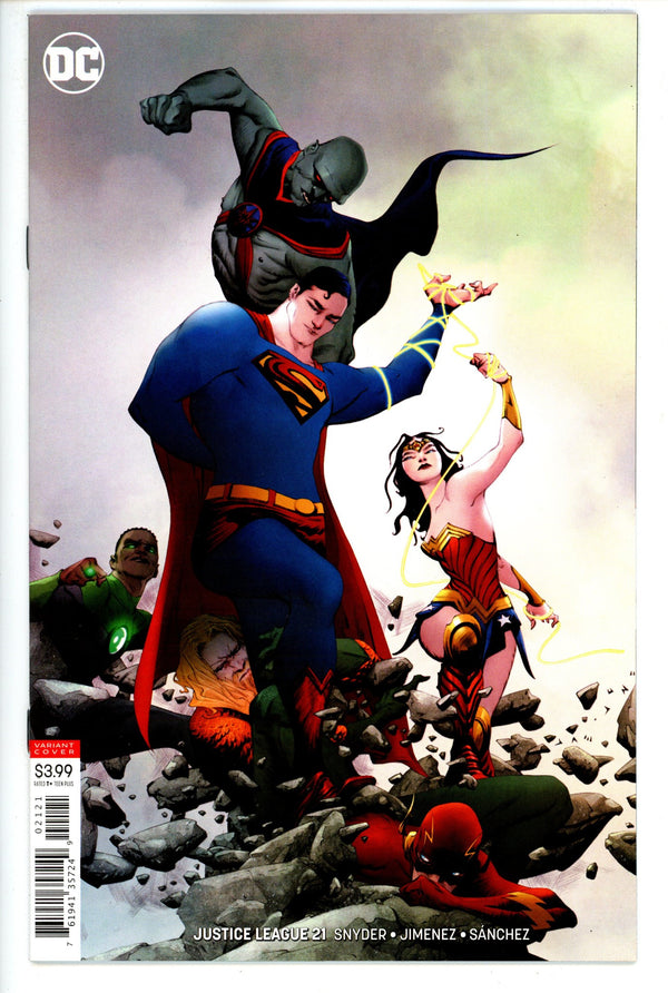 Justice League Vol 3 21 Lee Variant