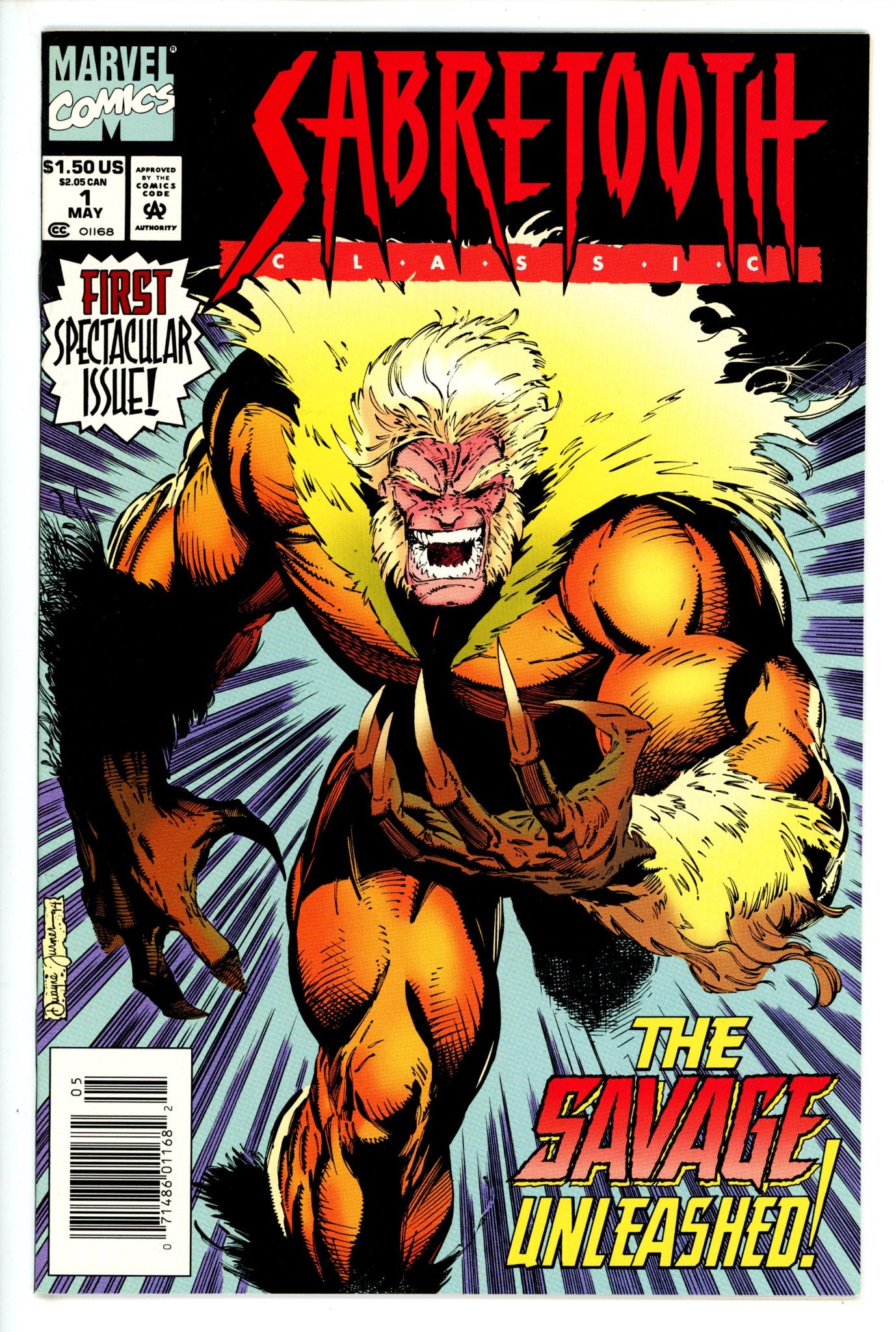 Sabretooth Classic 1 Newsstand