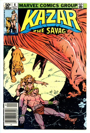 Ka-Zar the Savage Vol 3 6 Newsstand
