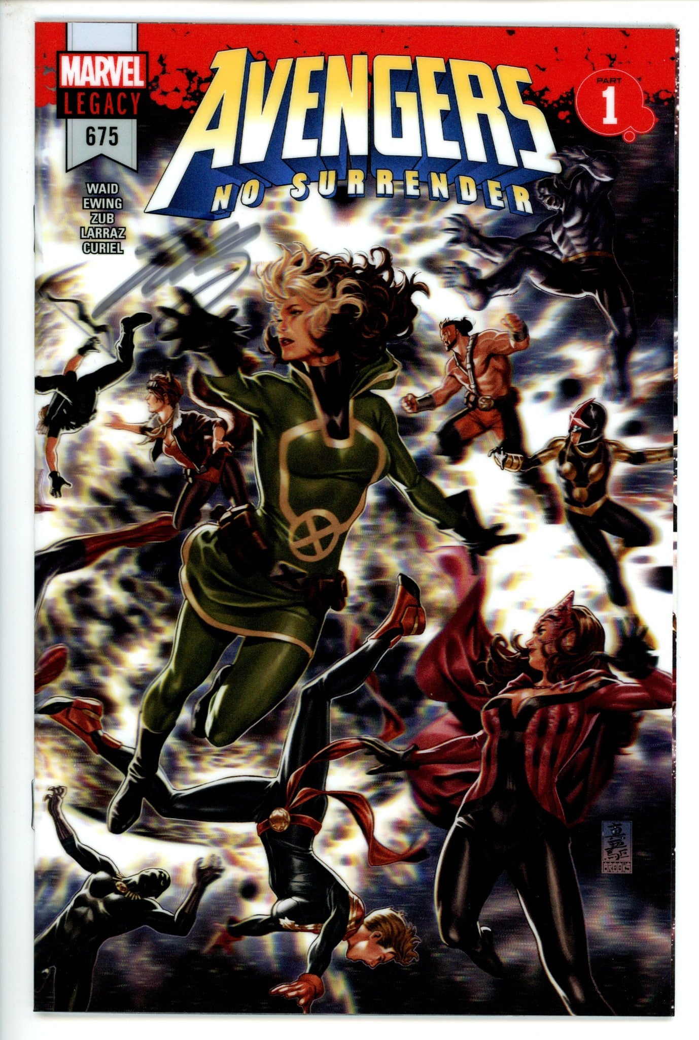Avengers Vol 7 675 Signed Zub