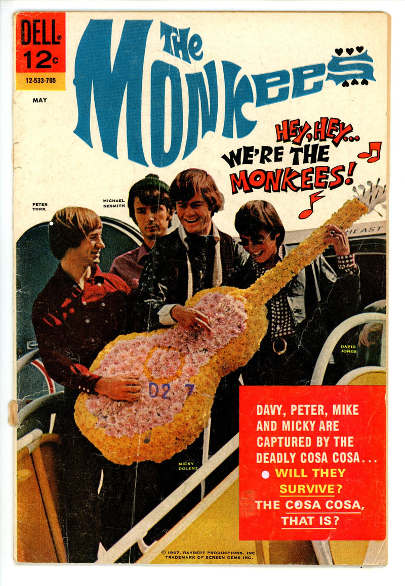 The Monkees 2 Cover Detached GD